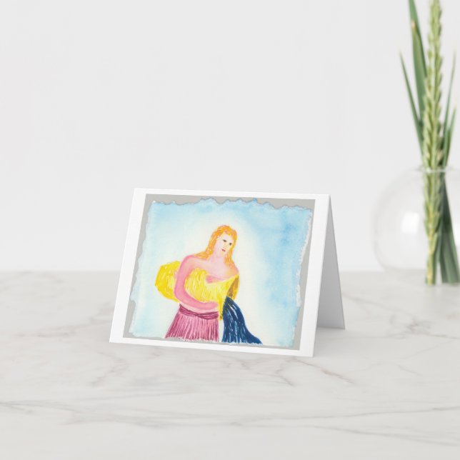 Cartão Aquarius Birthday (Frente)