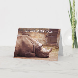 Cartão Aquela época do ano de novo?