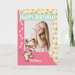 Cartão Aquela Foto Feliz Aniversário Da Vida Dos Cachorro