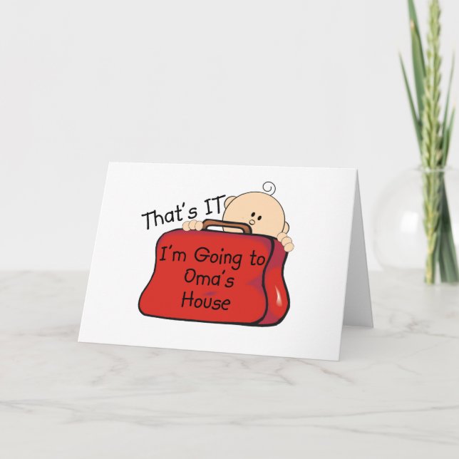 Cartão Aquele é ele Oma (Frente)