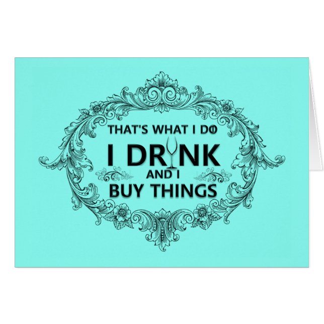 Cartão Aquele é o que eu faço (Frente Horizontal)