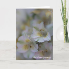 Cartão Aqueles que amam não saem da simpatia Poem