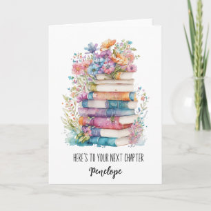 Cartão Aqui está seu próximo capítulo