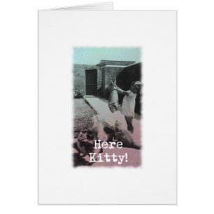 Cartão Aqui Gatinho!