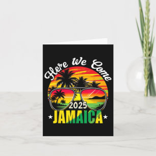 Cartão Aqui Vamos Nós Jamaica 2025 Férias em Família Viag