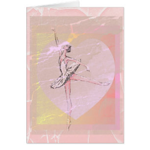 Cartão Arabesque com coração