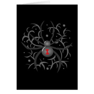 Cartão Aranha de Viúva Negra