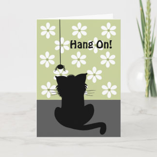 Cartão Aranha & gato