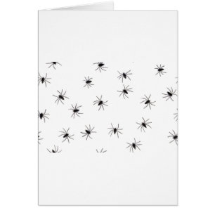 Cartão aranhas