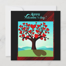 Cartão Arbre d’amour - Valentine’s day