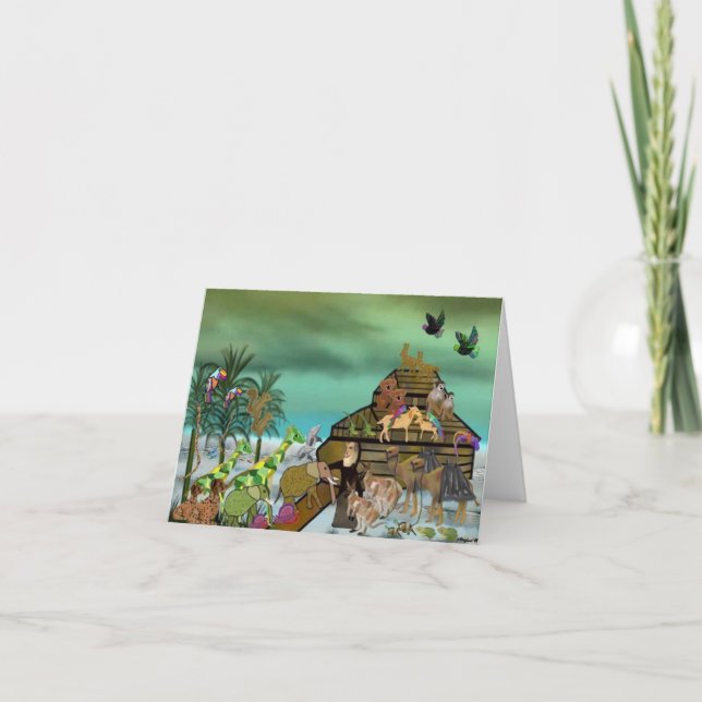 Cartão Arca de Noah (Frente)