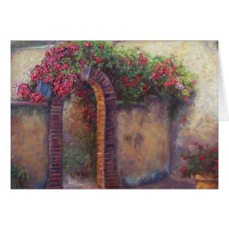 Cartão Arcada de florescência