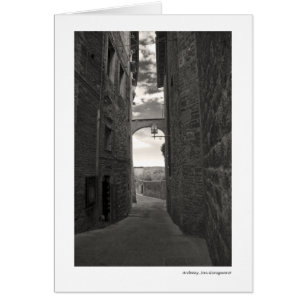 Cartão Arcada, San Gimignano