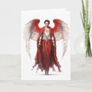 Cartão Arcanjo Uriel Sabedoria Angelical Artes Ciência