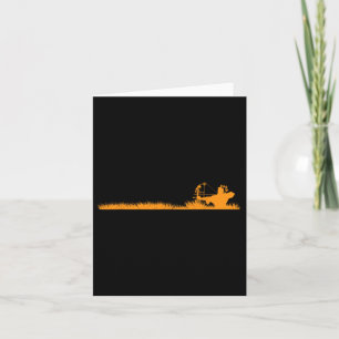 Cartão Arco Caçador De Veados Caçando Arqueiros Oferece G