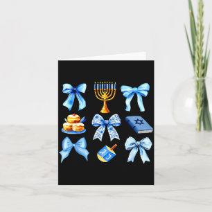 Cartão Arco Coquete Feriado Judaico Chanukah Hanukkah Men