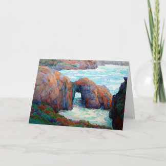 Cartão arco dos lobos do ponto