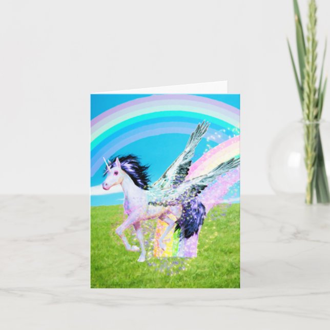 Cartão Arco-Íris (Frente)