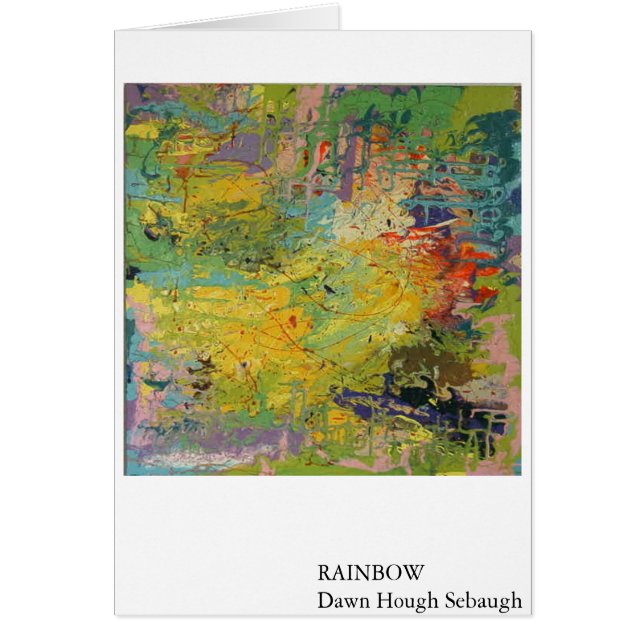 CARTÃO ARCO-ÍRIS (Frente)