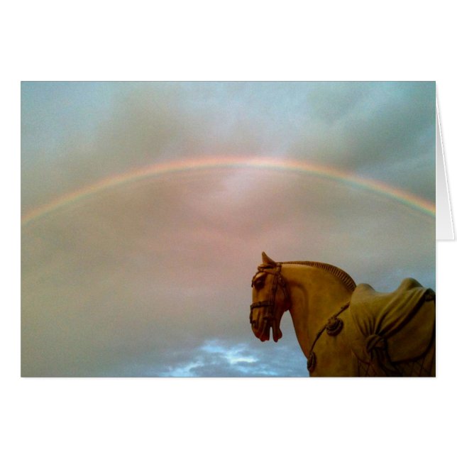 Cartão Arco-íris (Frente Horizontal)