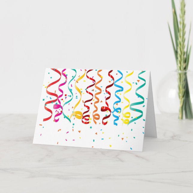 Cartão Arco-íris  (Frente)