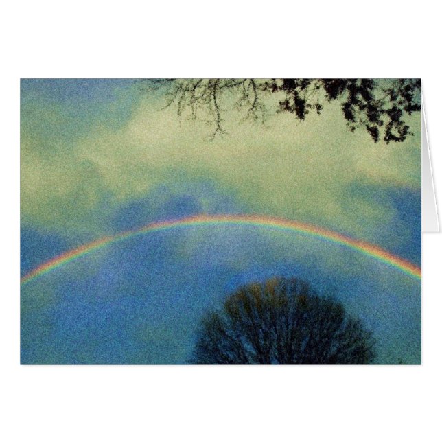 cartão arco-íris ao estilo suerat (Frente Horizontal)