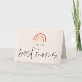 Cartão Arco-Íris Cor-de-rosa Anunciante Gravidez Bebê Rev