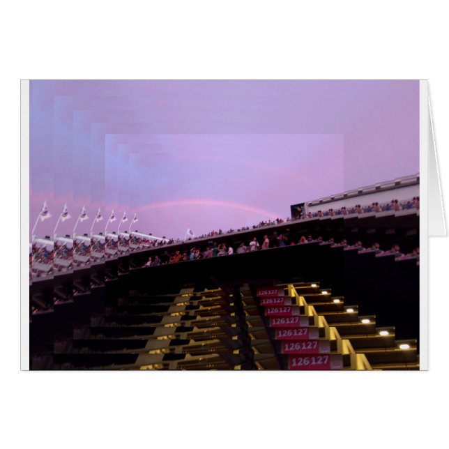 Cartão arco-íris sobre a seção 126 lev (Frente Horizontal)