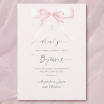 Arco rosa-batismo obrigado que você vem