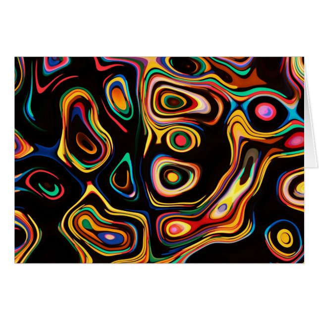 Cartão Arcos-Rainha Colorido (Frente Horizontal)