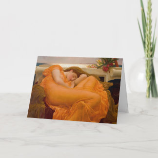 Cartão Ardendo junho - senhor Leighton de Frederic