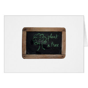 Cartão Ardoise #12 - Plante uma árvore
