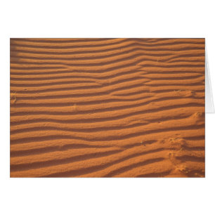 Cartão Areia do Deserto