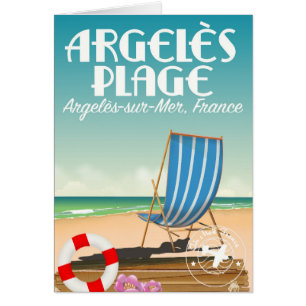 Cartão Argelès Plage,Argelès-sur-Mer, França