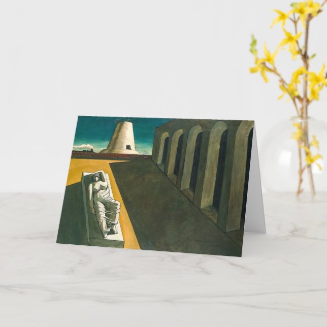 Cartão Ariadne | Giorgio de Chirico | (Flor Amarela)