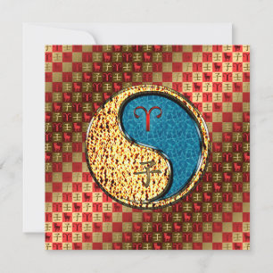 Cartão Aries & Água Rato