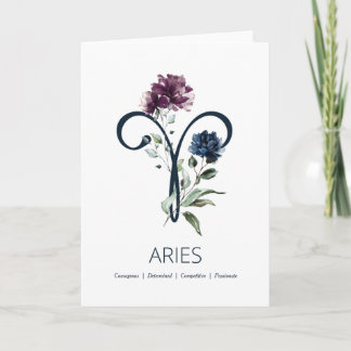 Cartão Aries Birthday Card