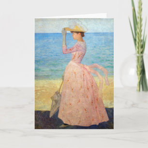 Cartão Aristide Maillol - Mulher com Guarda-Sol