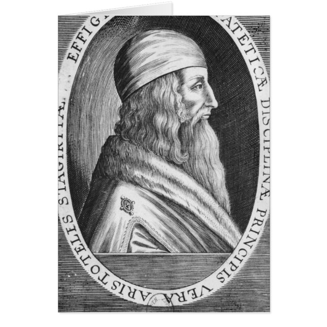 Cartão Aristóteles (Frente)