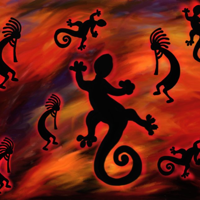 Cartão Arizona Desert Art (Criador carregado)