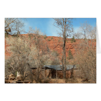 Cartão Arizona Ridge de Sedona (vazio)