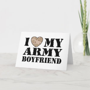 Cartão Army Girlfriend