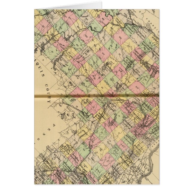 Cartão Aroostook Co, Maine (Frente)