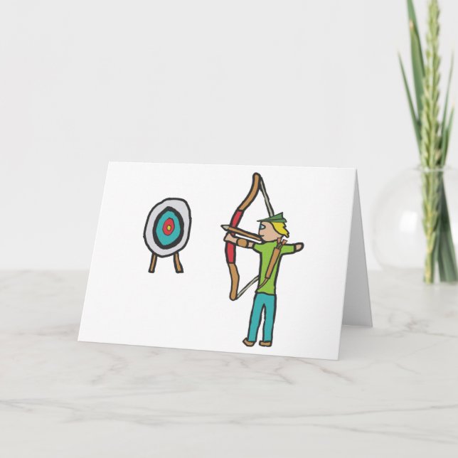 Cartão Arqueiro (Frente)