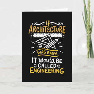 Cartão Arquitetura de arquitetura