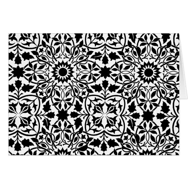 Cartão Arquivo preto e branco (Frente Horizontal)