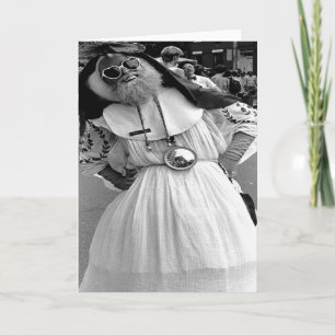 Cartão Arraste a Rainha NYC. 1989