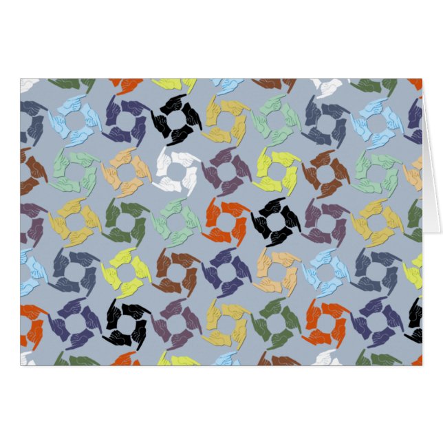 Cartão Arraste-o (Frente Horizontal)