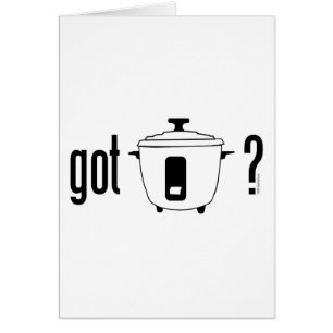 Cartão Arroz obtido? (fogão)