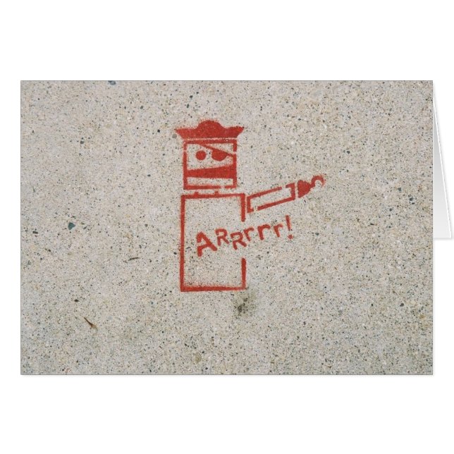 Cartão Arrrrrr (Frente Horizontal)